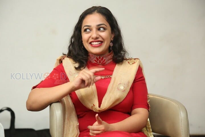 Beautiful Nithya Menon Photoshoot Stills