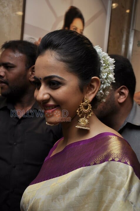 Beautiful Rakul Preet Singh In Saree Photos