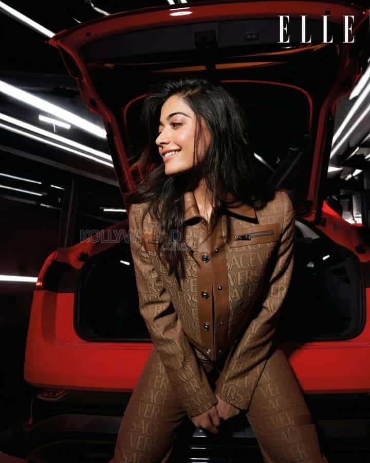 Beautiful Rashmika Mandanna Elle Magazine Photoshoot Stills 04