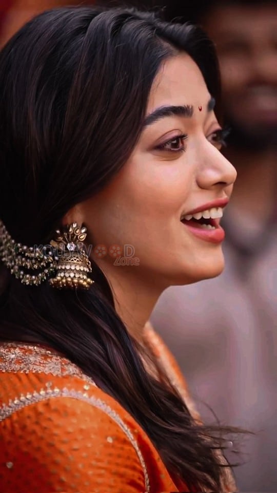 Beautiful Rashmika Mandanna at Chhaava Promotions in Chitra Cinemas Photos 01