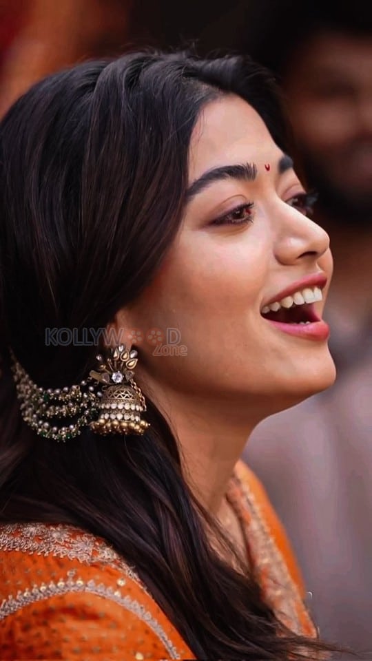 Beautiful Rashmika Mandanna at Chhaava Promotions in Chitra Cinemas Photos 04