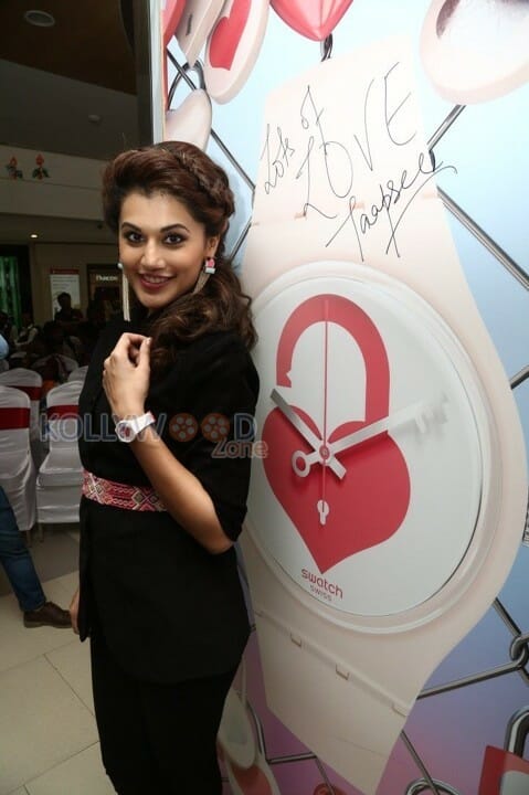 Beautiful Taapsee At Swatch Launch Photos