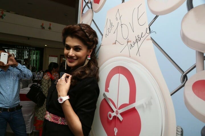 Beautiful Taapsee At Swatch Launch Photos