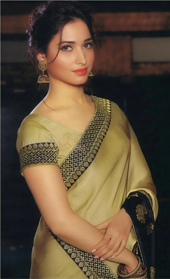 Beautiful Tamanna In Saree Photos