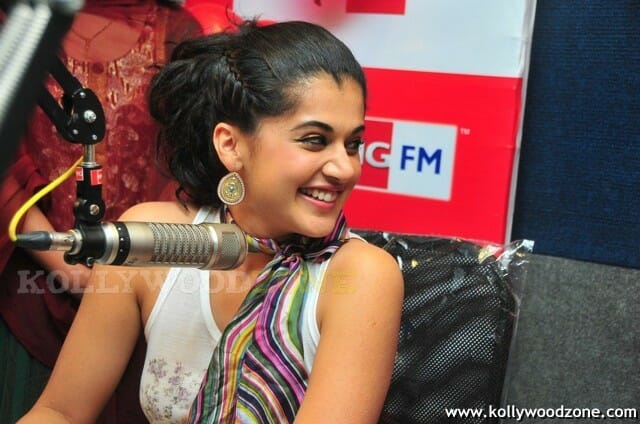 Beautiful Tapsee At Bigfm Photos