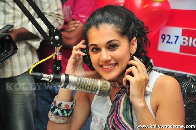 Beautiful Tapsee At Bigfm Photos