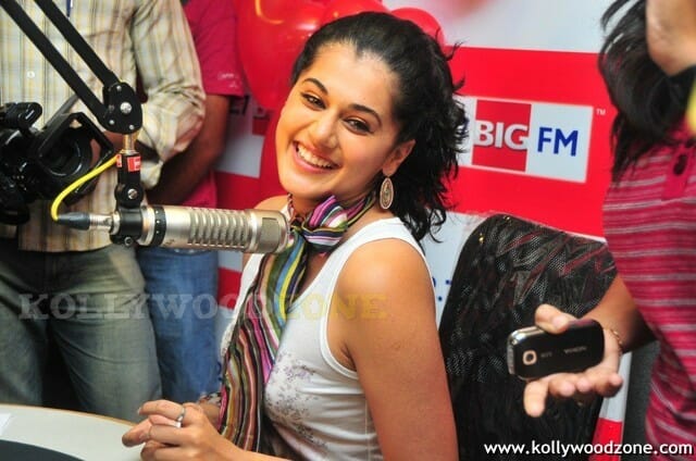 Beautiful Tapsee At Bigfm Photos