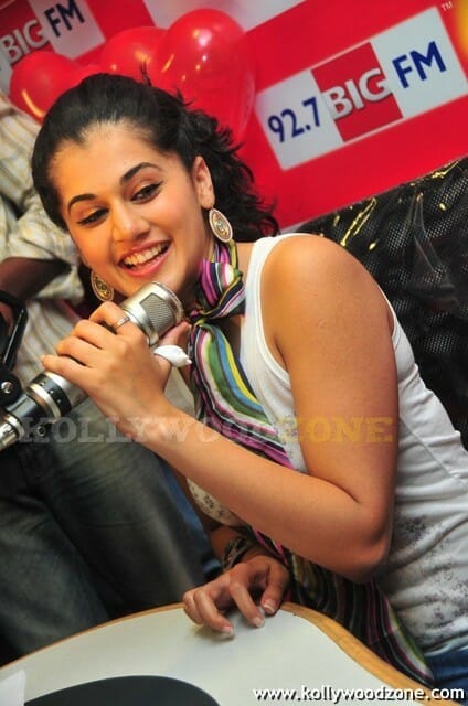 Beautiful Tapsee At Bigfm Photos