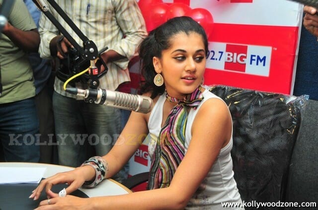 Beautiful Tapsee At Bigfm Photos