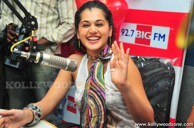 Beautiful Tapsee At Bigfm Photos