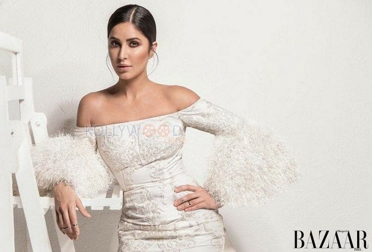 Bollywood Actress Katrina Kaif Harper Bazaar Magazine Photos