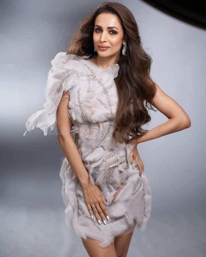 Bollywood Diva Malaika Arora in a Short Gown Pictures 02