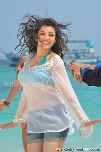 Business Man Heroine Kajal Agarwal Hot Photos