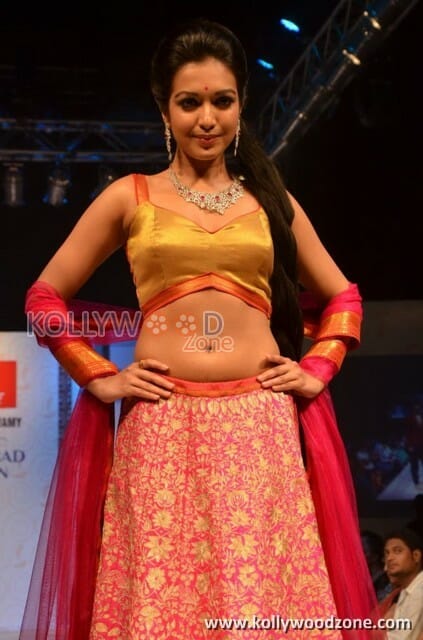 Catherine Ramp Walk At Hyderabad Fashion Week Pictures