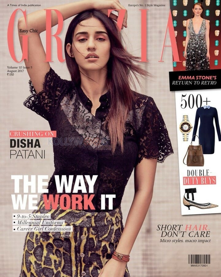 Disha Patani Grazia Magazine Pictures