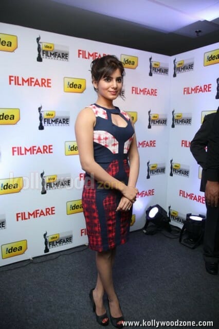 Gorgeous Samantha At Th Idea Filmfare Awards Press Meet Photos