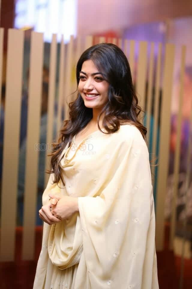 Heroine Rashmika Mandanna at Baby Movie Song Launch Pictures 07