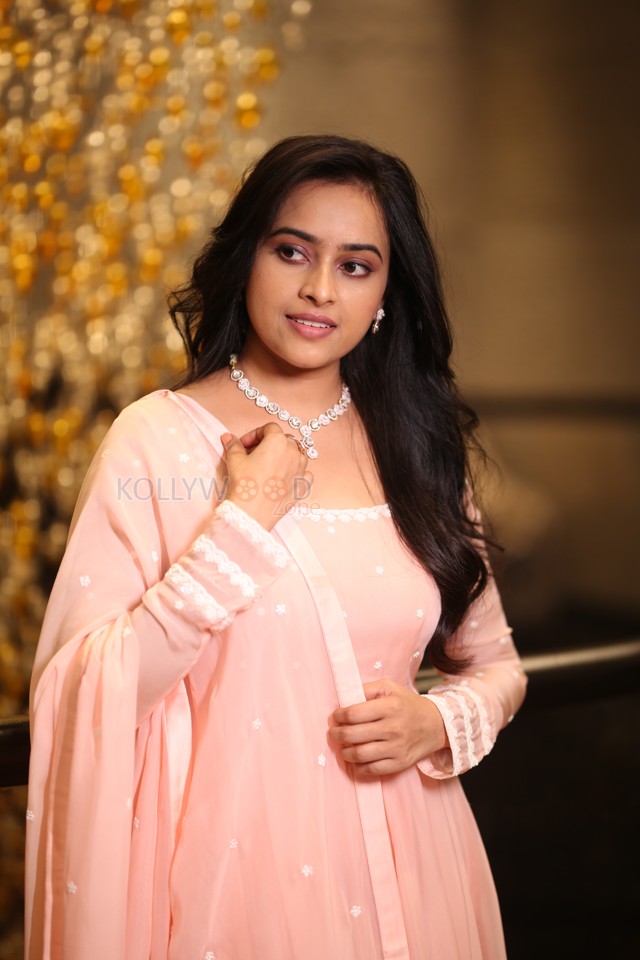 Heroine Sri Divya at Sathyam Sundaram Pre Release Event Pictures 27