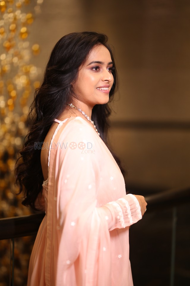 Heroine Sri Divya at Sathyam Sundaram Pre Release Event Pictures 28