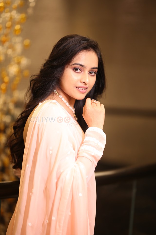 Heroine Sri Divya at Sathyam Sundaram Pre Release Event Pictures 29