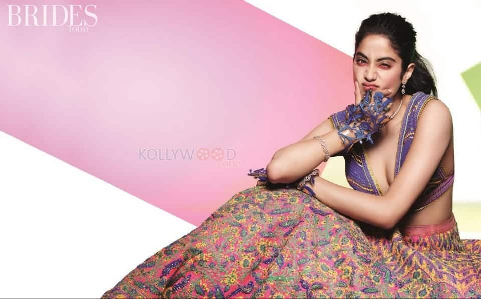 Janhvi Kapoor in Brides Today Wallpaper Photo 01