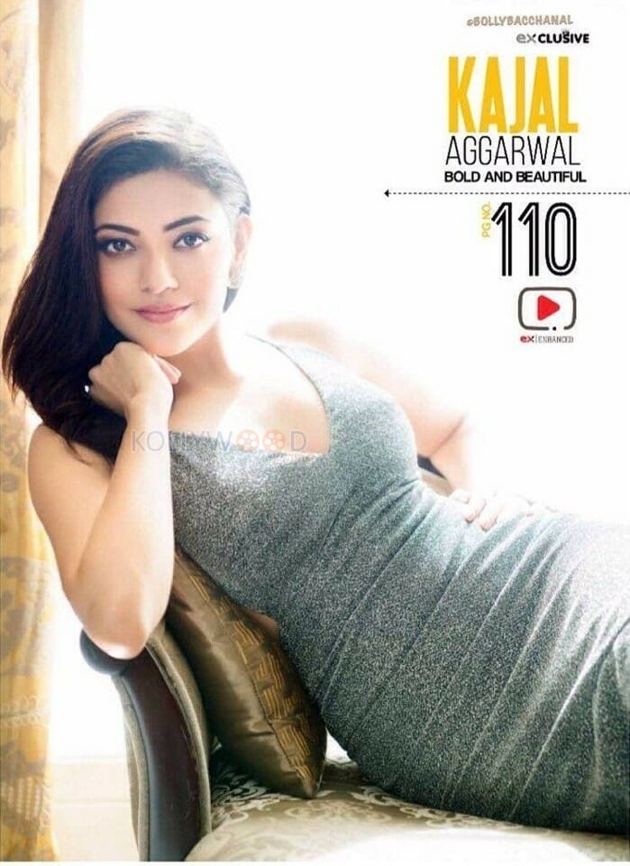 Kajal Agarwal Exhibit Magazine Photoshoot Pictures