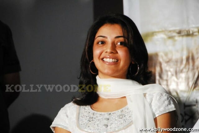 Kajal At Bheemili Movie Audio Function Photos