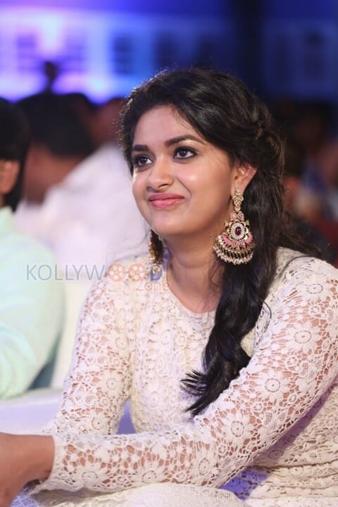 Keerthi Suresh At Rail Audio Launch Pictures