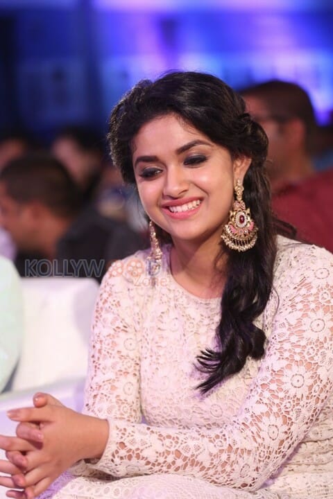 Keerthi Suresh At Rail Audio Launch Pictures