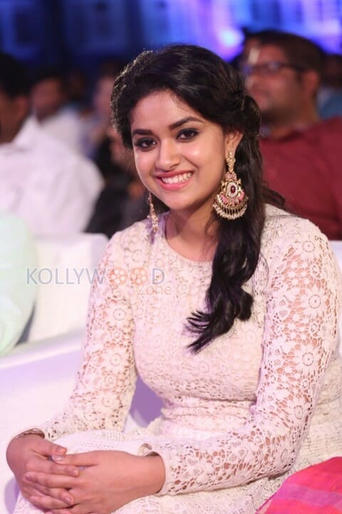 Keerthi Suresh At Rail Audio Launch Pictures