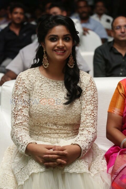 Keerthi Suresh At Rail Audio Launch Pictures