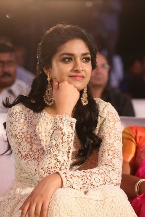 Keerthi Suresh At Rail Audio Launch Pictures