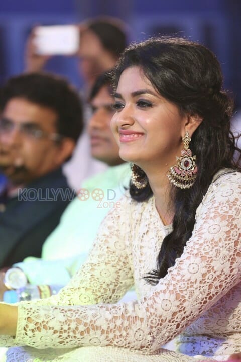 Keerthi Suresh At Rail Audio Launch Pictures