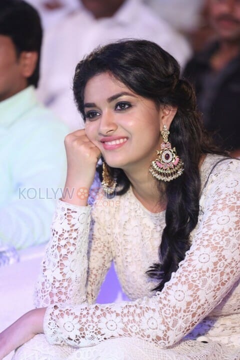 Keerthi Suresh At Rail Audio Launch Pictures