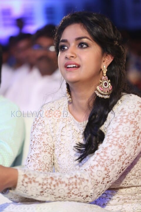 Keerthi Suresh At Rail Audio Launch Pictures