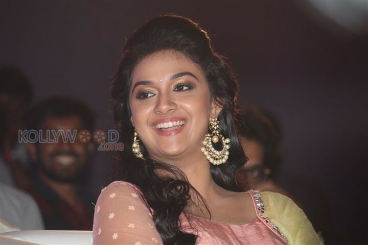 Keerthy Suresh At Remo Logo Launch Photos