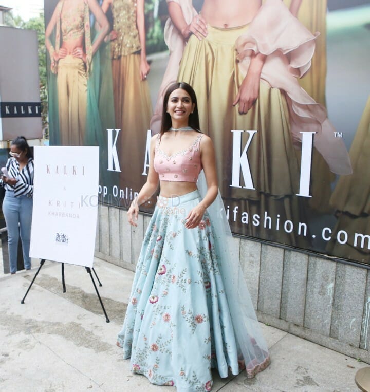 Kriti Kharbanda At The Launch Of Bride Baraat Collection At Kalki Store In Santacruz Photos