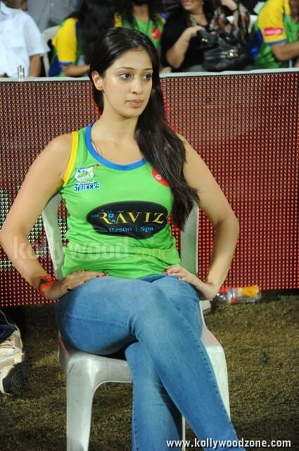 Lakshmi Rai At Ccl Match Photos