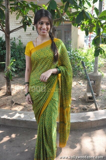 Lakshmi Rai Cute Saree Pictures