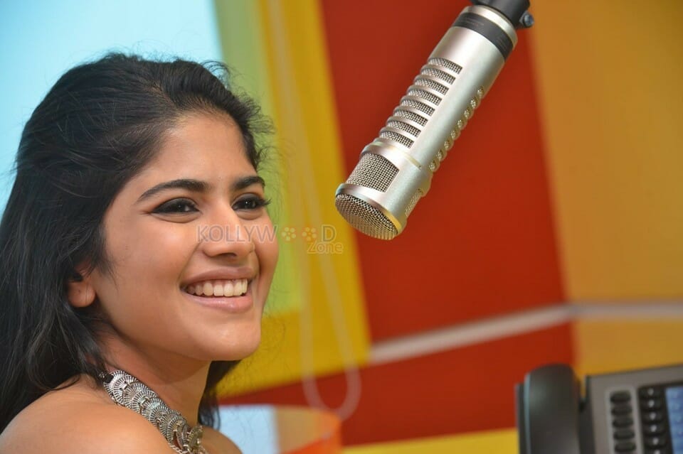 Lie Movie Heroine Mega Akash At Radio Mirchi Photos