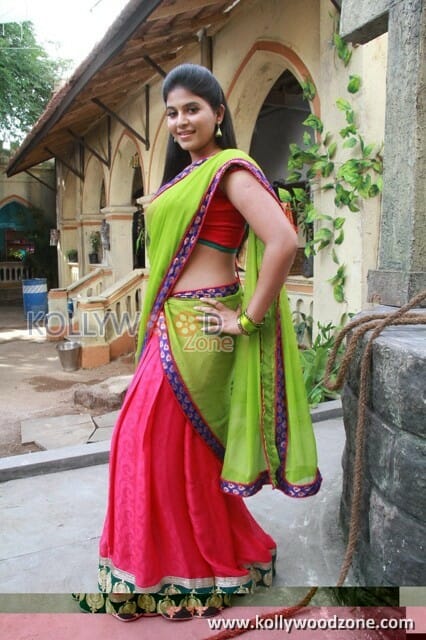 Madha Gaja Raja Movie Heroine Anjali Stills