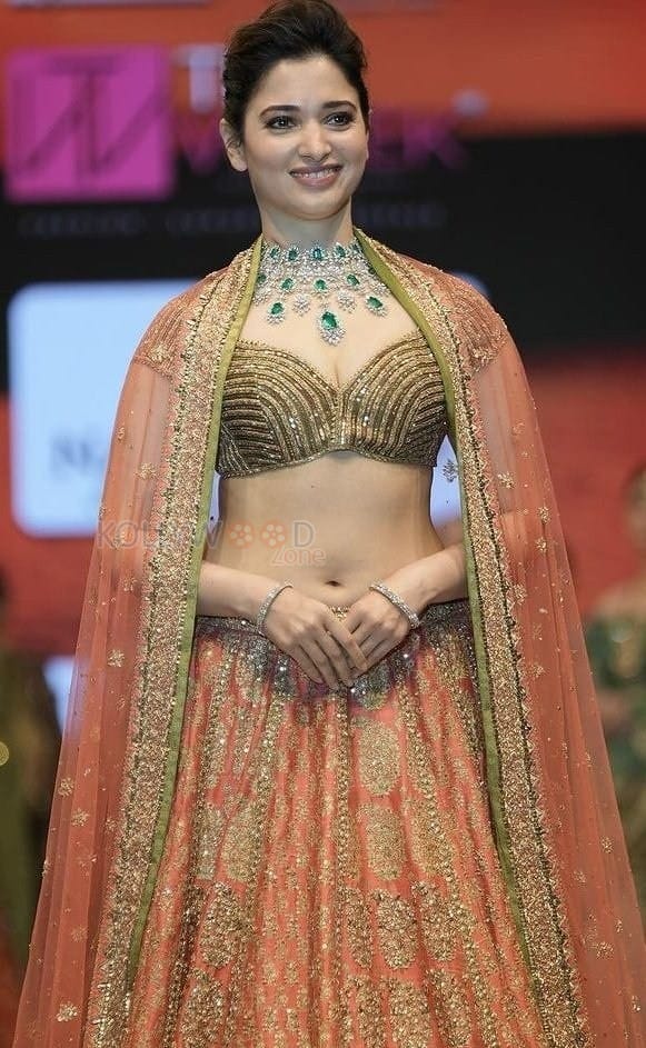 Milky Beauty Tamannaah at the Grand Curtain Raiser Rampwalk Photos 04