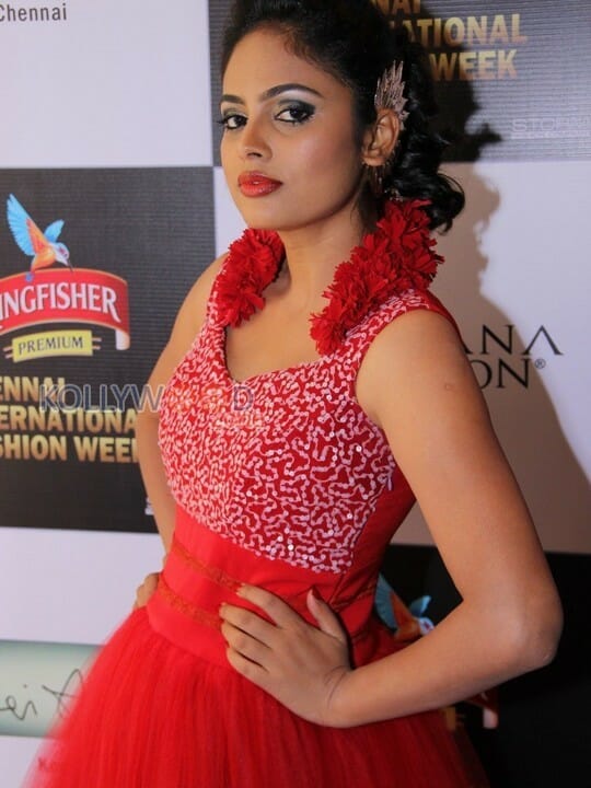 Nandita At Chennai International Fashion Show Photos