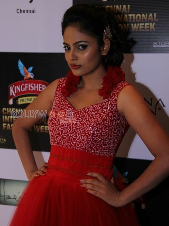 Nandita At Chennai International Fashion Show Photos