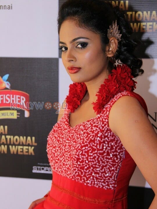 Nandita At Chennai International Fashion Show Photos