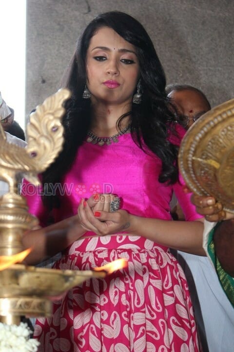 Nayaki Actress Trisha Stills