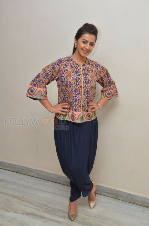 Nikki Galrani At Team Movie Trailer Launch Pictures