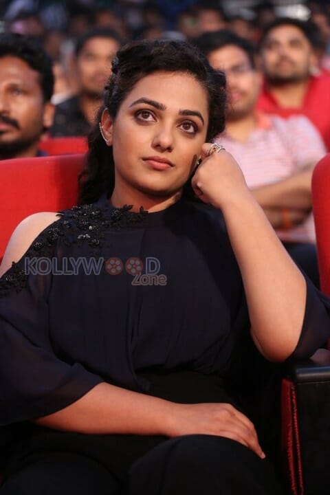 Nithya Menon At Janatha Garage Audio Launch Photos