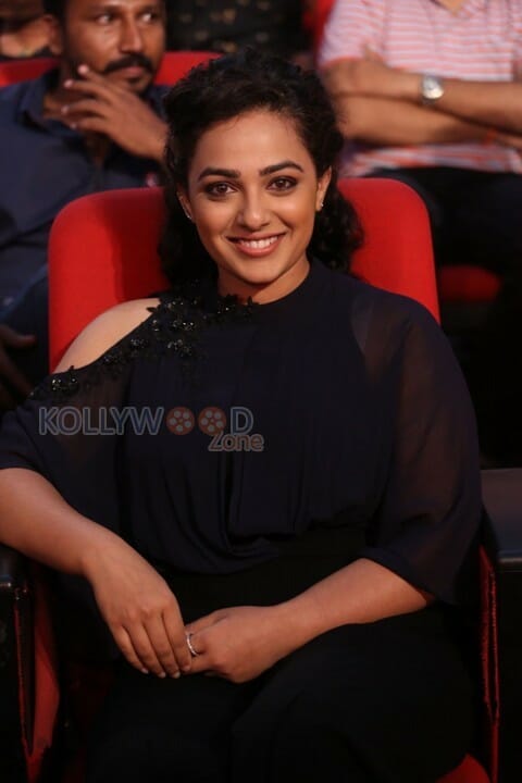 Nithya Menon At Janatha Garage Audio Launch Photos