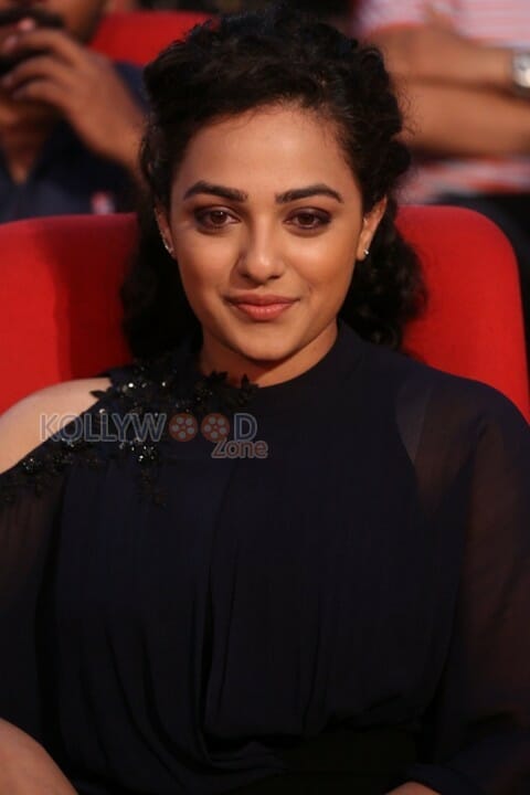 Nithya Menon At Janatha Garage Audio Launch Photos